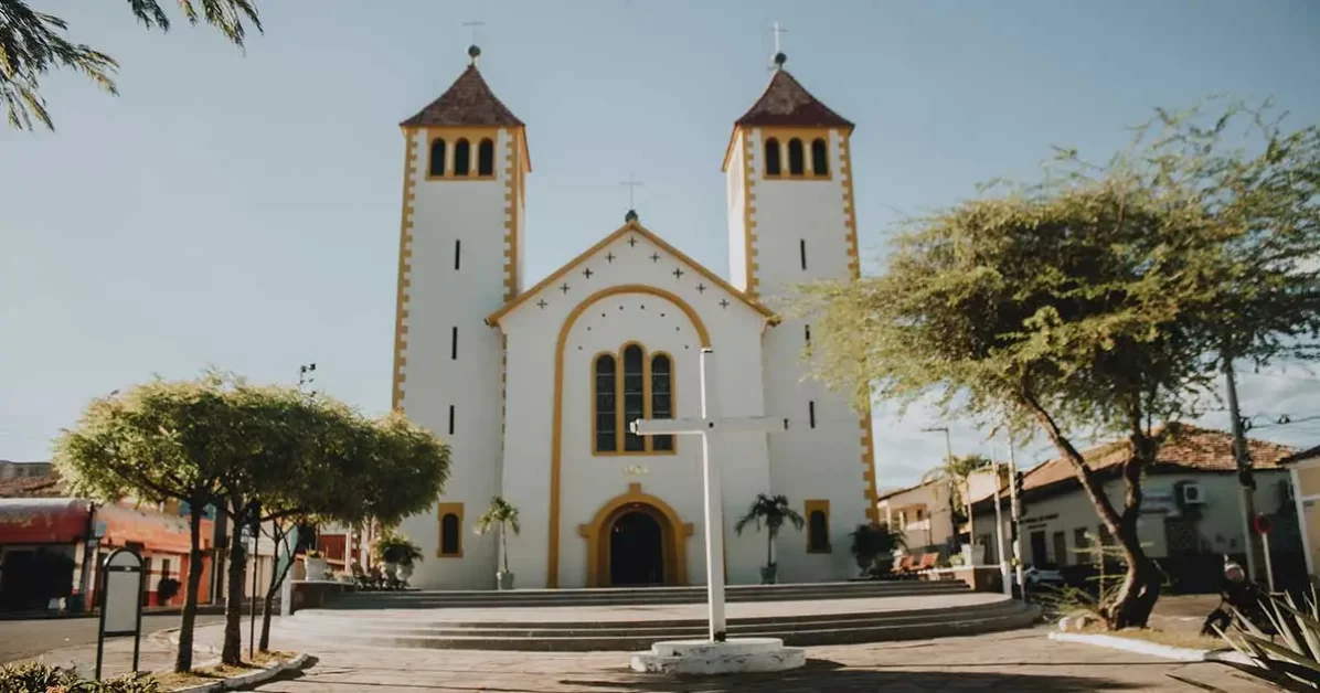 Foto da Igreja matriz em Piripiri