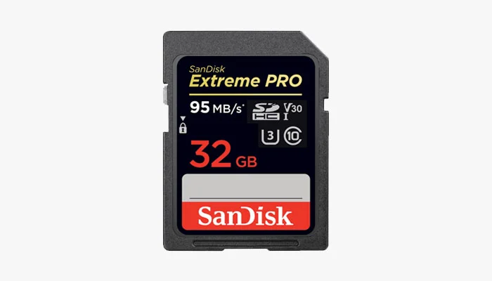 imagem do Cartão de memória SanDisk Extreme Pro 32GB