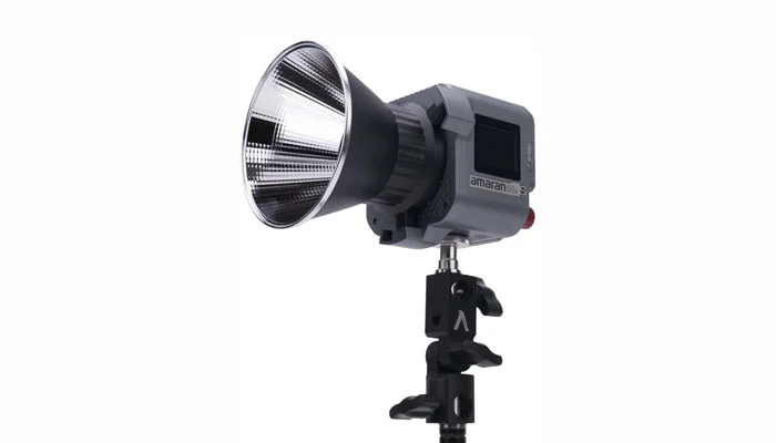 Aputure Amaran 60x S LED Video Light 65W Output Bicolor 2700k-6500k com Bowens Mount App Control Fonte de alimentação DC/AC para fotografia