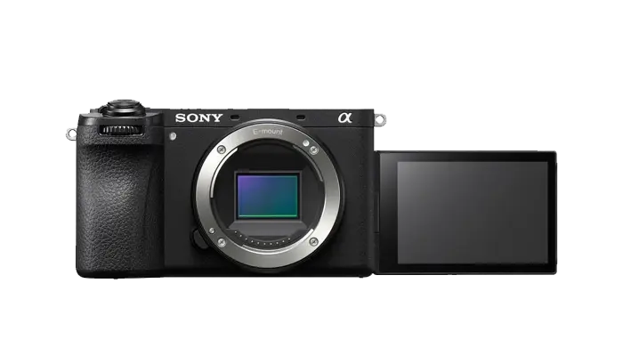 Câmera Sony A6700 de alta performance com inteligência artificial de foco