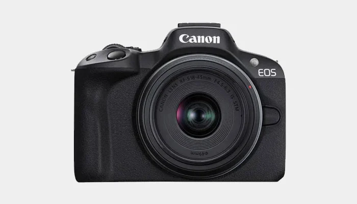 câmera mirrorless Canon EOS R50 para iniciantes na fotografia