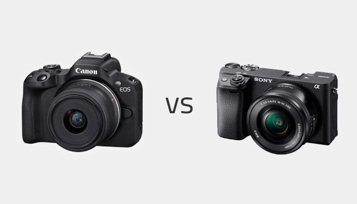 Canon EOS R50: Comparativo com Sony A6400