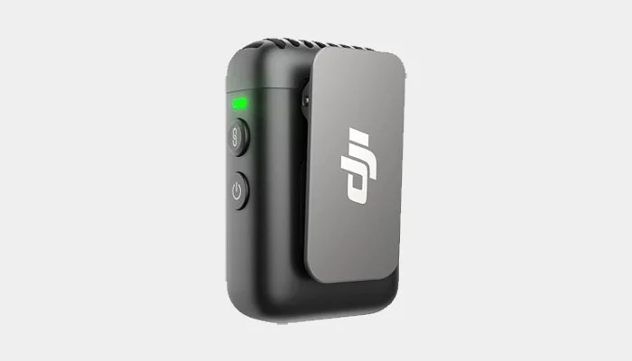 Microfone DJI Mic 2 para áudio profissional em vlogs com Osmo Pocket 3