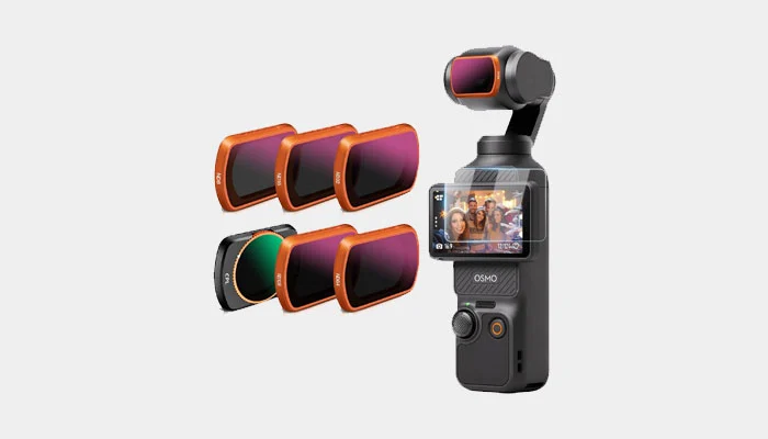 Kit de filtros ND PolarPro para controlar a luz em vídeos da Osmo Pocket 3