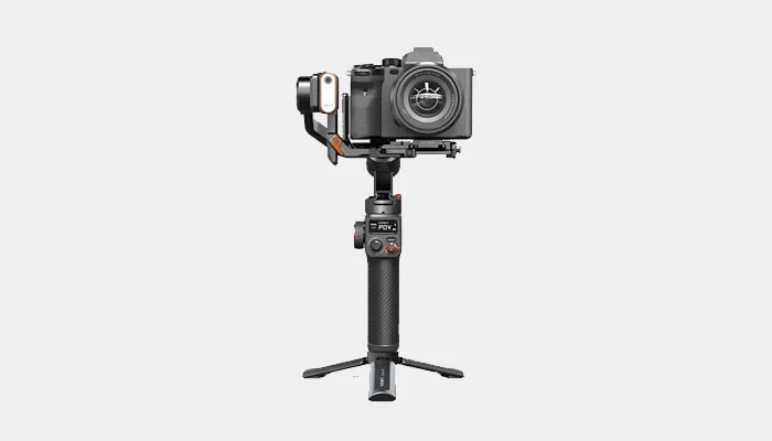 Gimbal Hohem MT2 estabilizando a Sony ZV-E10 para vídeos suaves