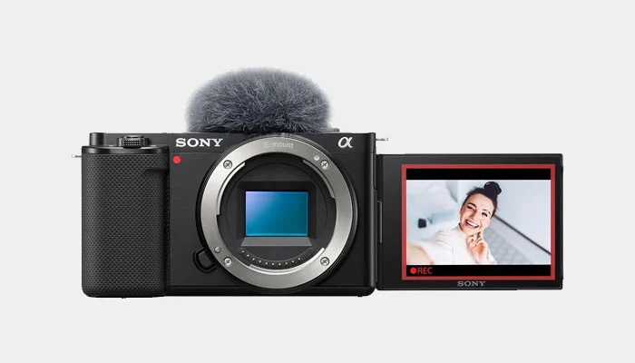 Sony ZV-E10 - Câmera Mirrorless para Vlogs