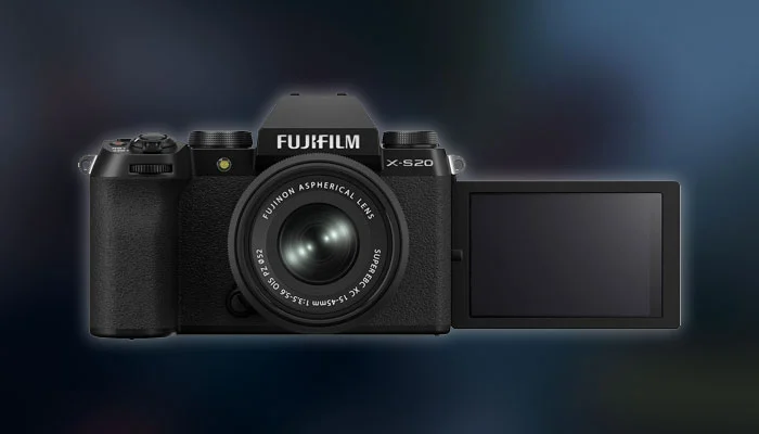 Fujifilm X-S20: Câmera mirrorless com estilo retrô para vlogs