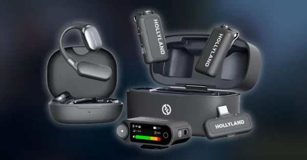 Microfone sem fio Hollyland Lark Max 2 para criadores de conteúdo