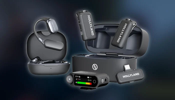 Microfone sem fio Hollyland Lark Max 2 para criadores de conteúdo